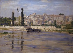 Carrieres-Saint-Denis, 1872 by Claude Monet